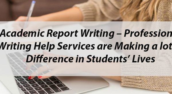 Academic report writing help