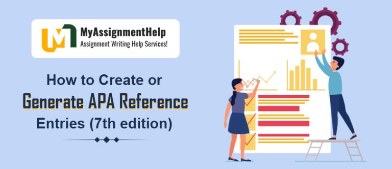 How to Create or Generate APA Reference Entries (7th edition ...