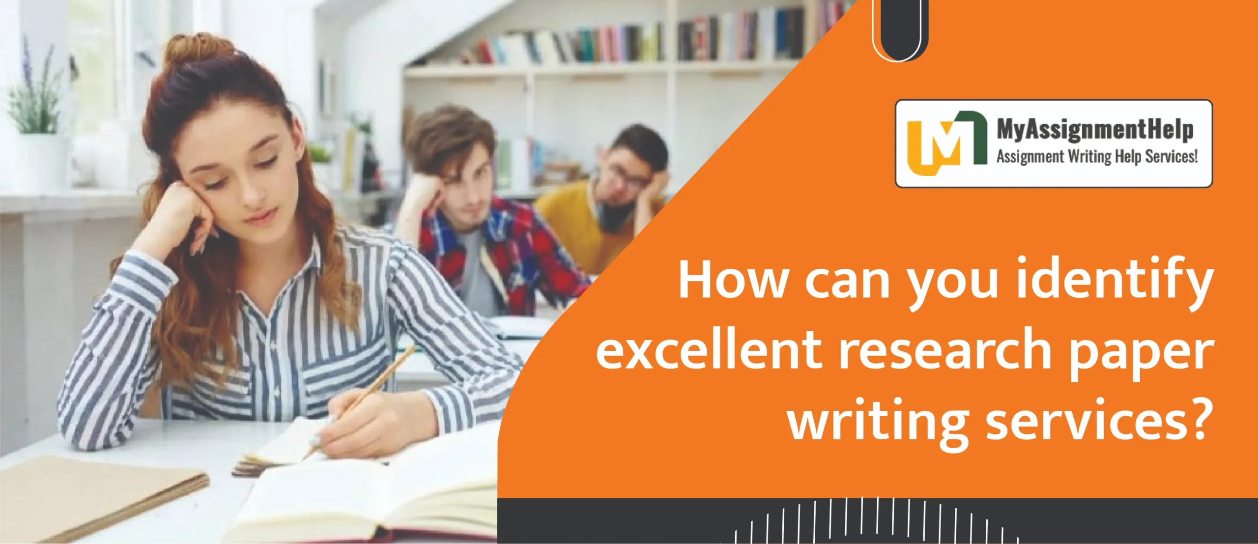 How can you identify excellent research paper writing services?