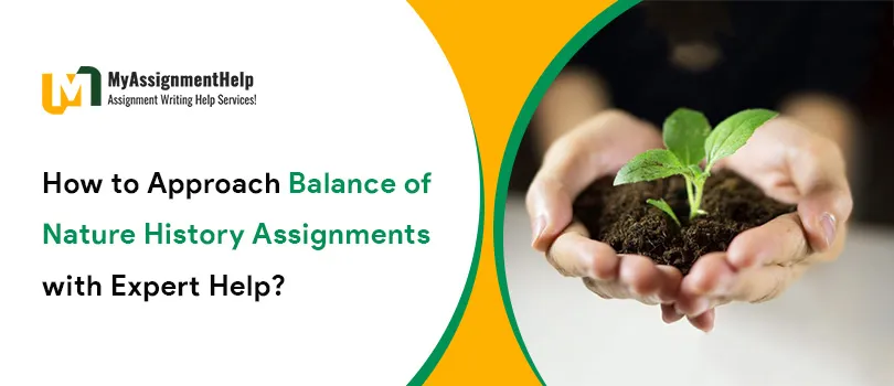 balance of nature history Assignment Help
