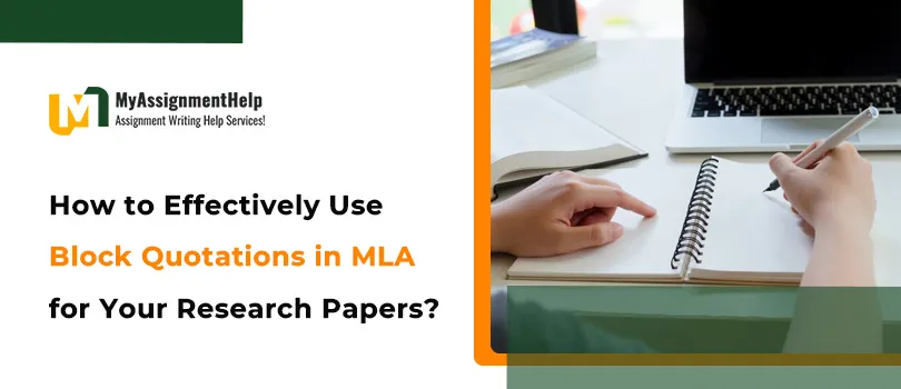 block quotation mla example Assignment Help