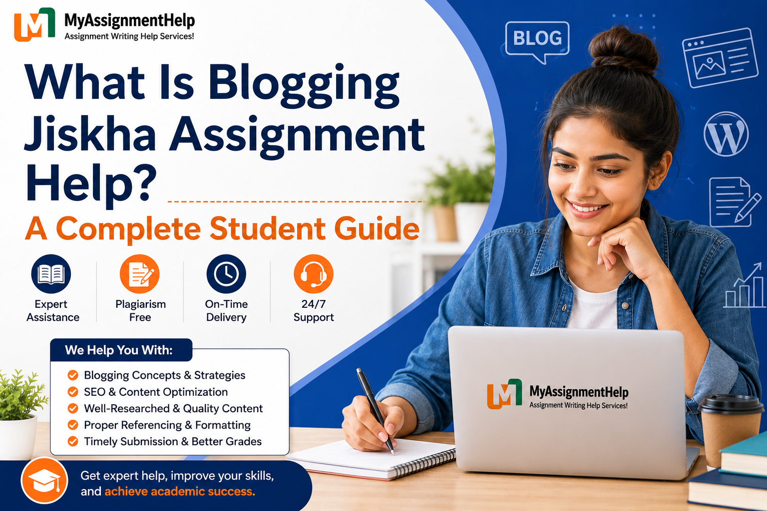 What Is Blogging Jiskha Assignment Help student guide banner.