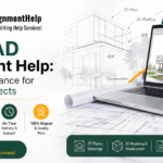ArchiCAD assignment help banner featuring architectural design, 3D modeling, BIM, and expert assistance.