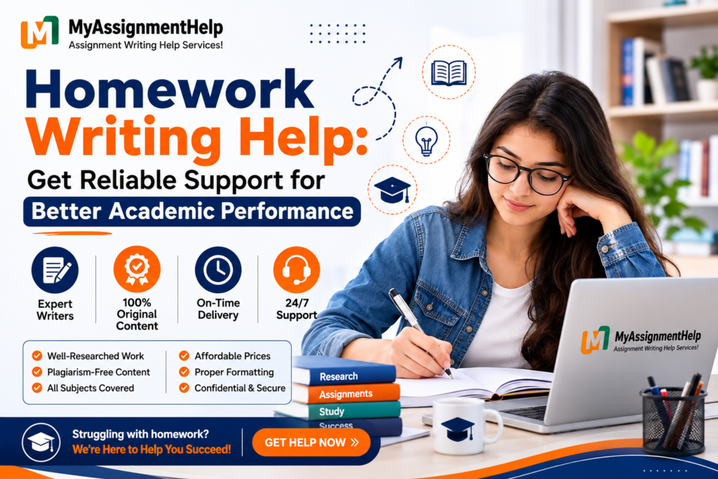 Homework writing help for better academic performance.