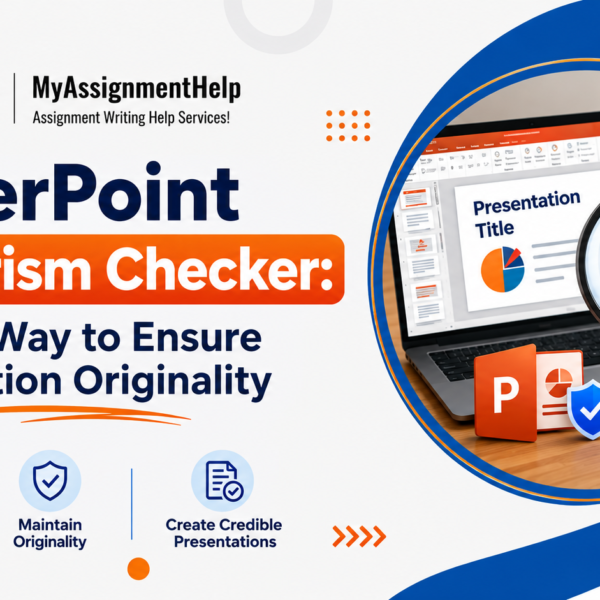 PowerPoint plagiarism checker for presentation originality.