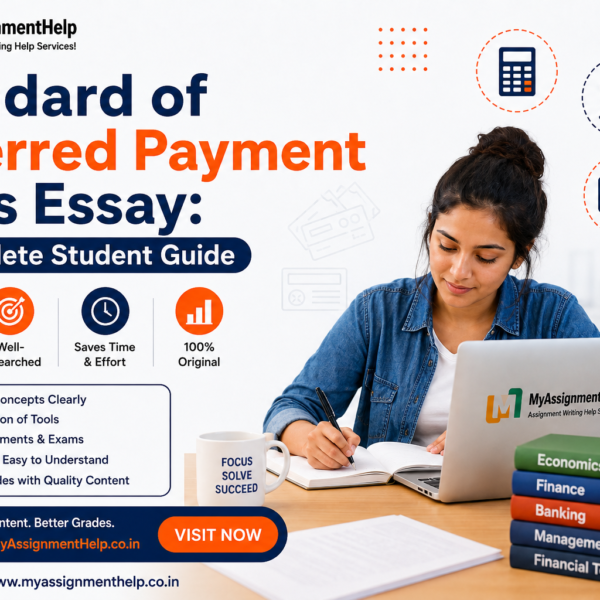 Student guide banner for Standard of Deferred Payment Tools Essay by MyAssignmentHelp.