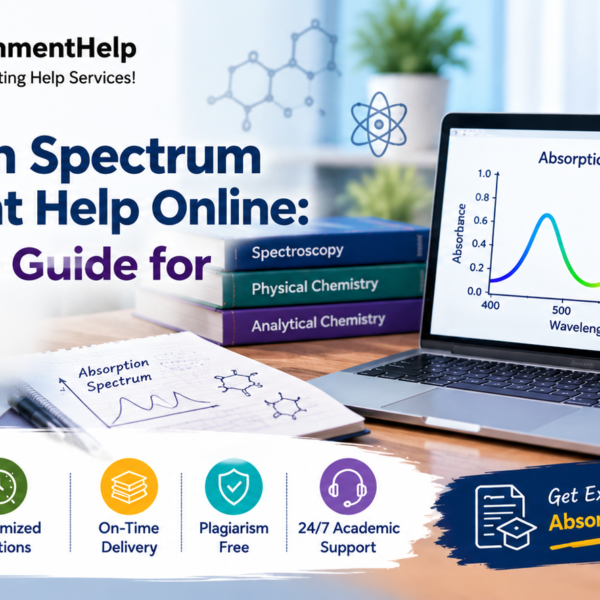 Absorption spectrum assignment help online for students.