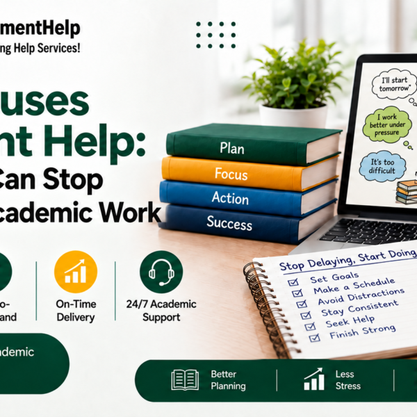 Dumb Excuses Assignment Help for students to stop delaying academic work.