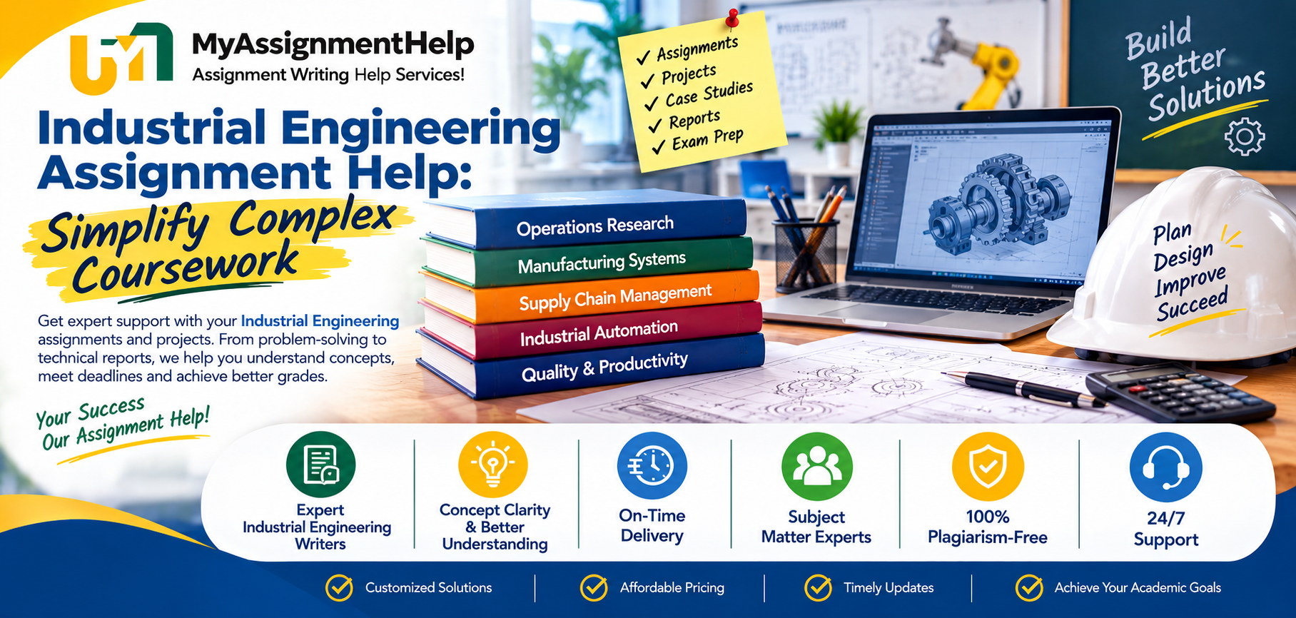 Industrial Engineering Assignment Help for simplified coursework.