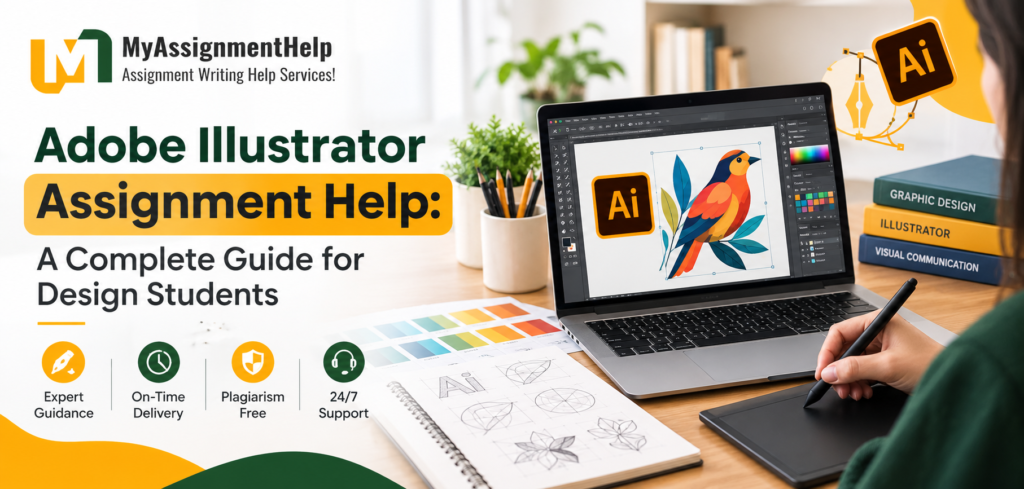 Adobe Illustrator Assignment Help for design students by MyAssignmentHelp.